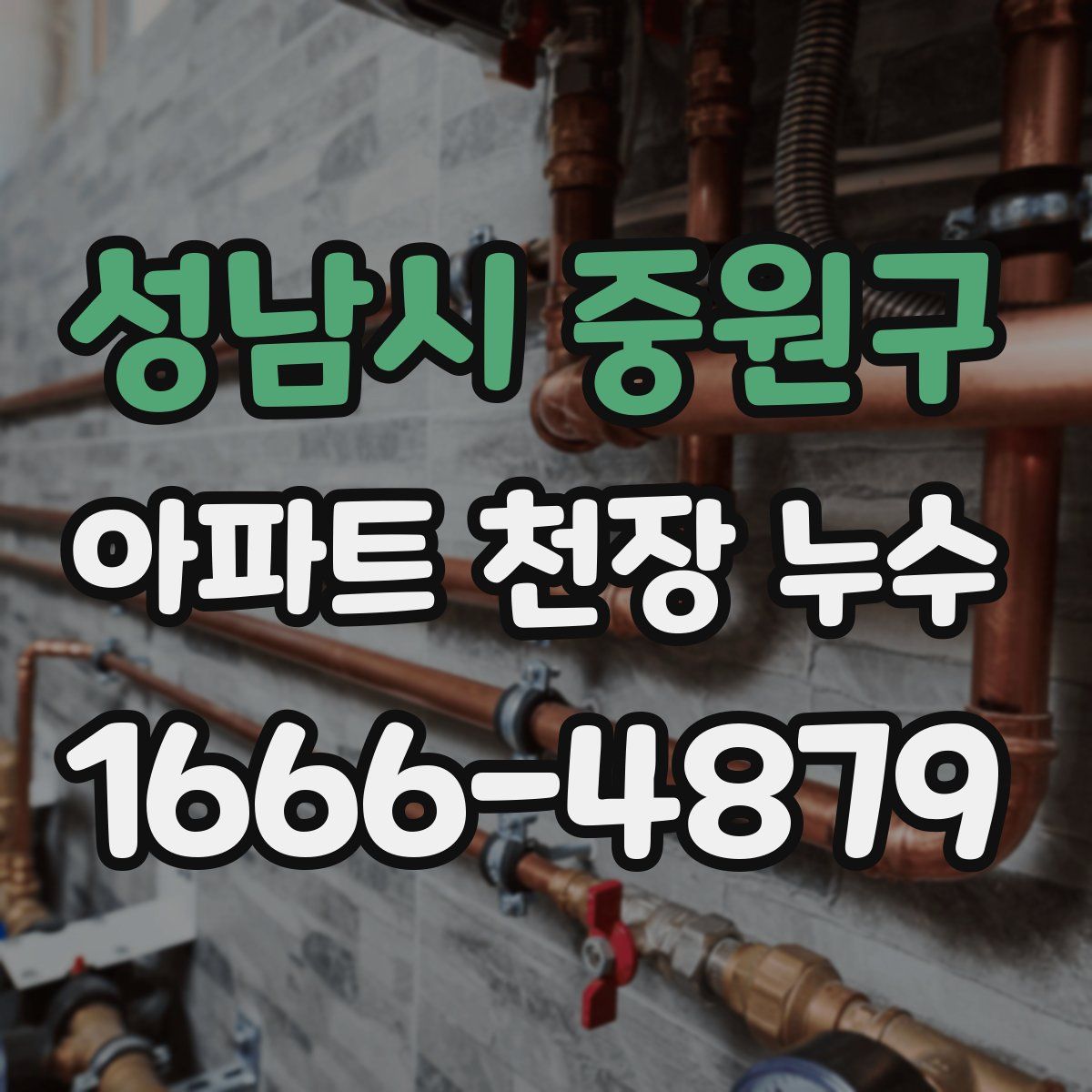 성남시 중원구 아파트 천장 누수