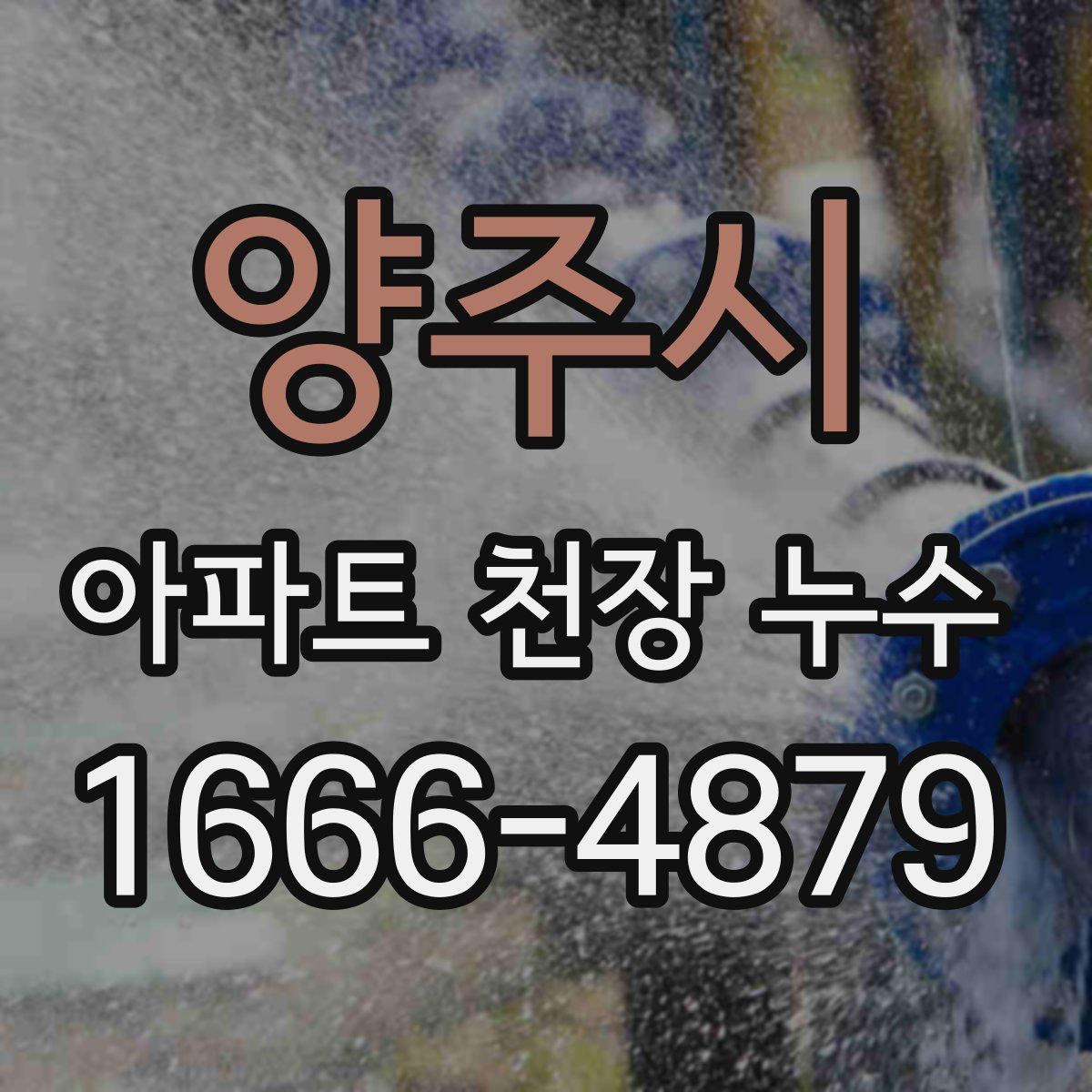 양주시 아파트 천장 누수