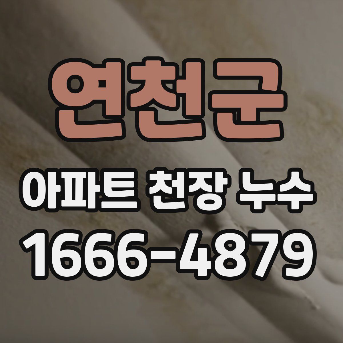 연천군 아파트 천장 누수