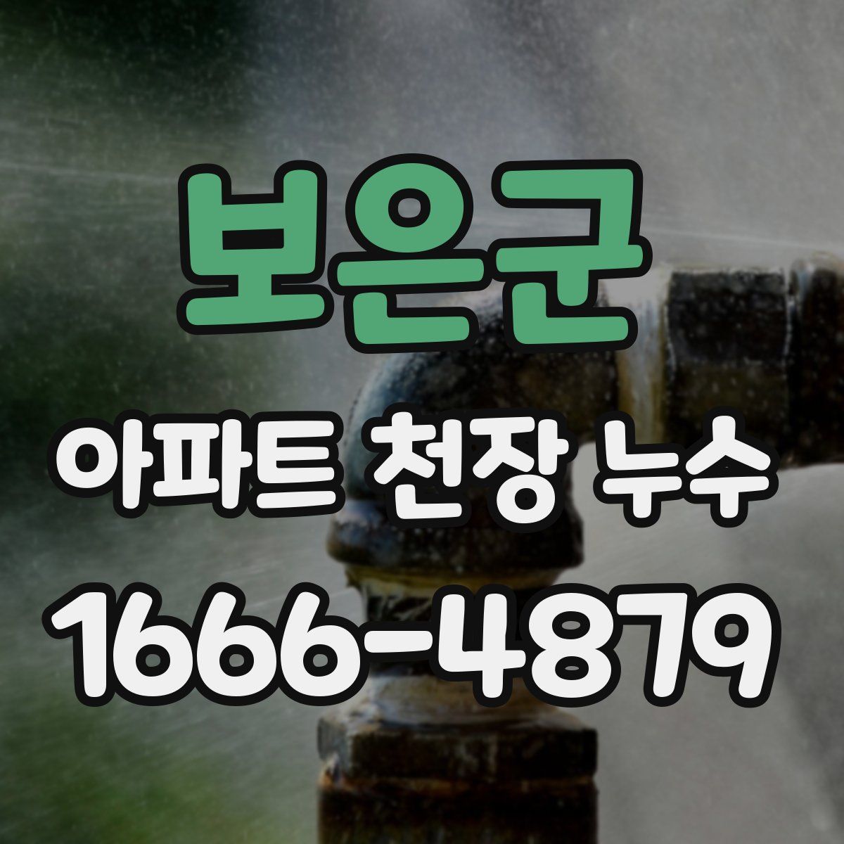 보은군 아파트 천장 누수