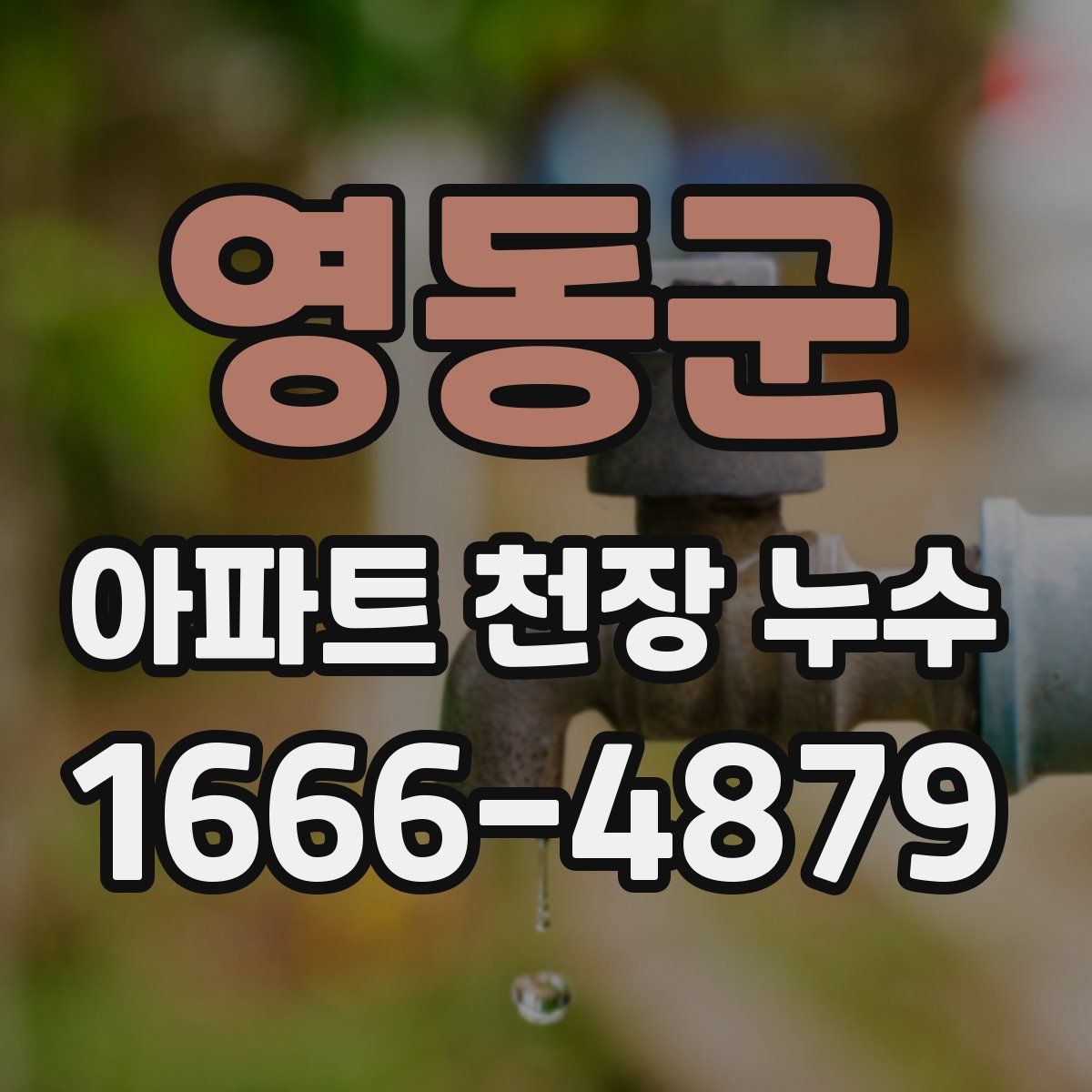 영동군 아파트 천장 누수