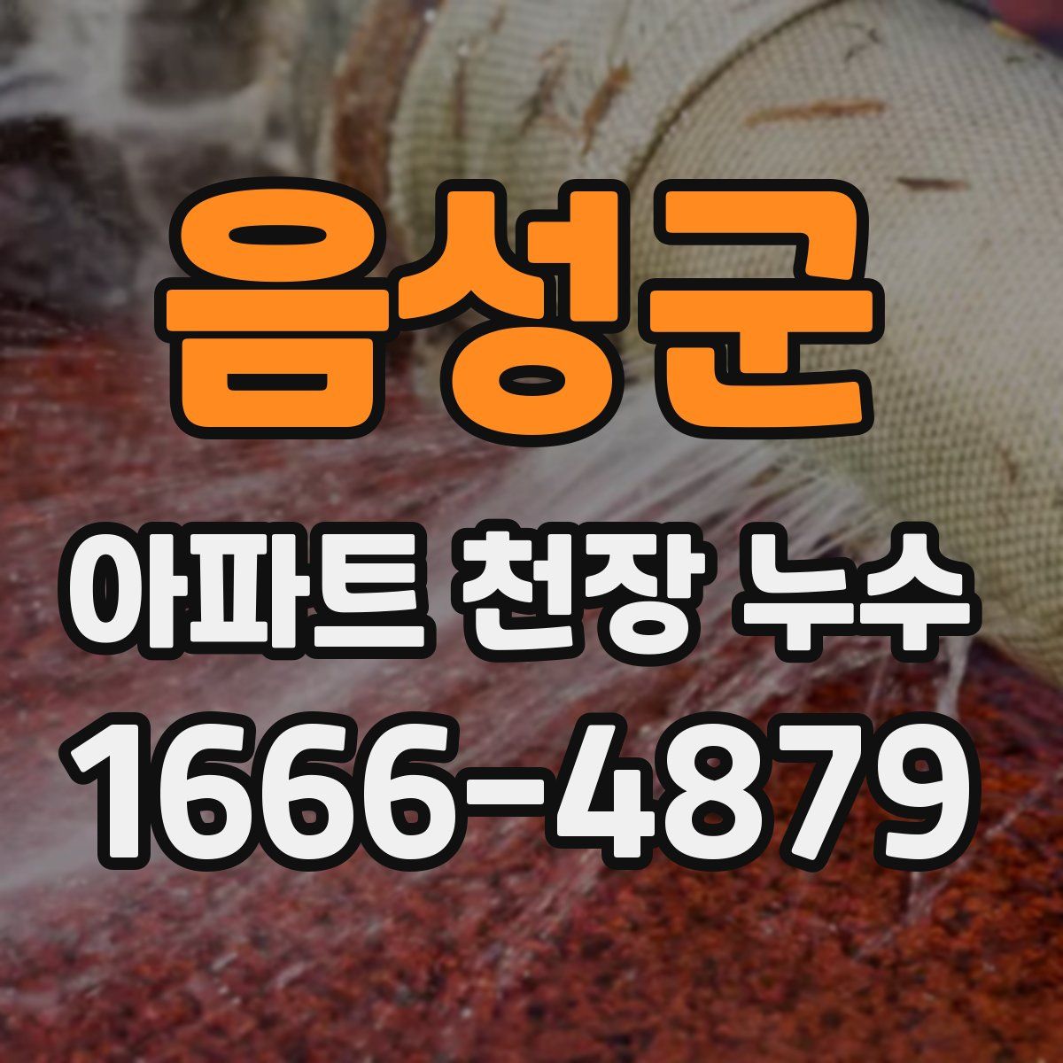 음성군 아파트 천장 누수