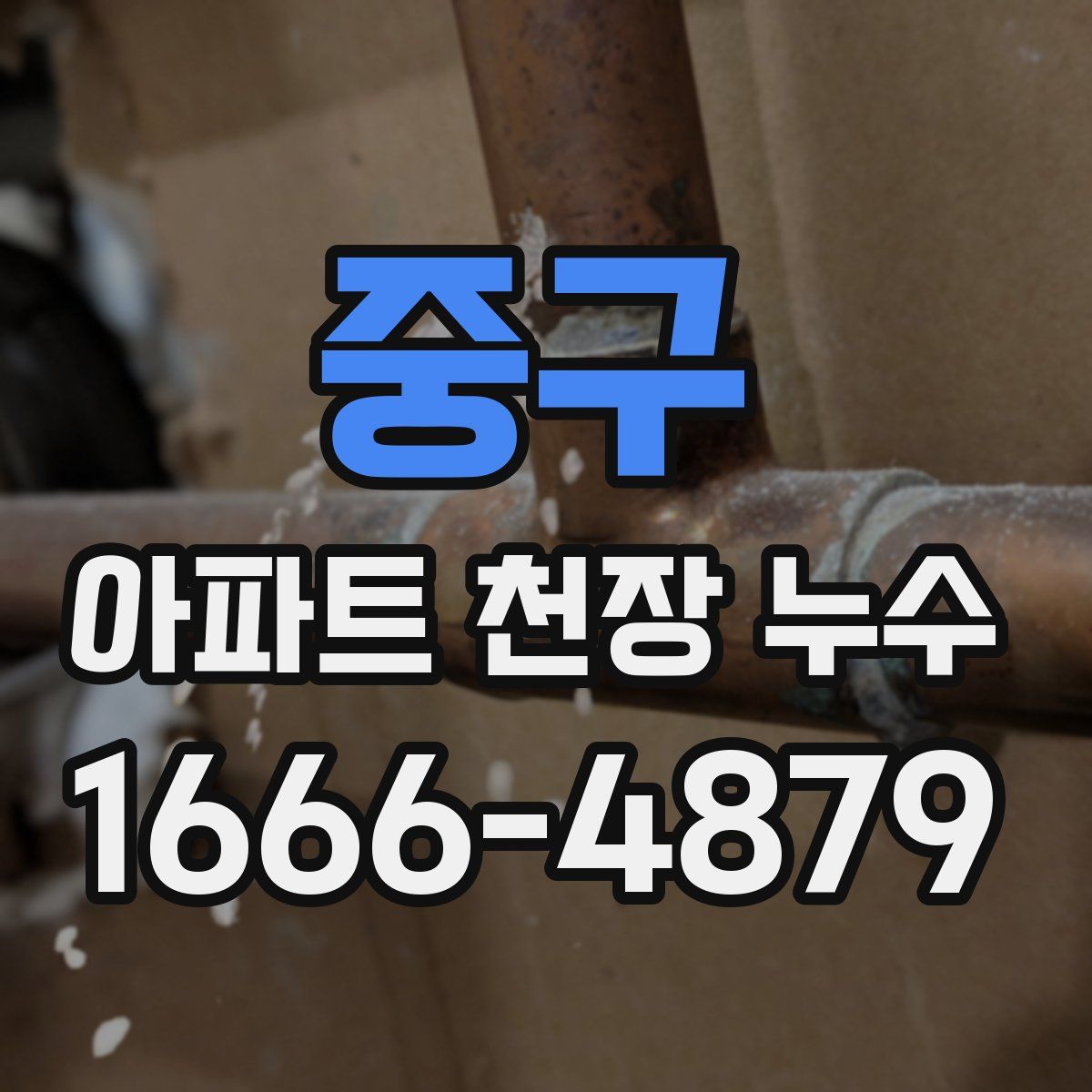중구 아파트 천장 누수