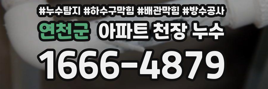 연천군 아파트 천장 누수