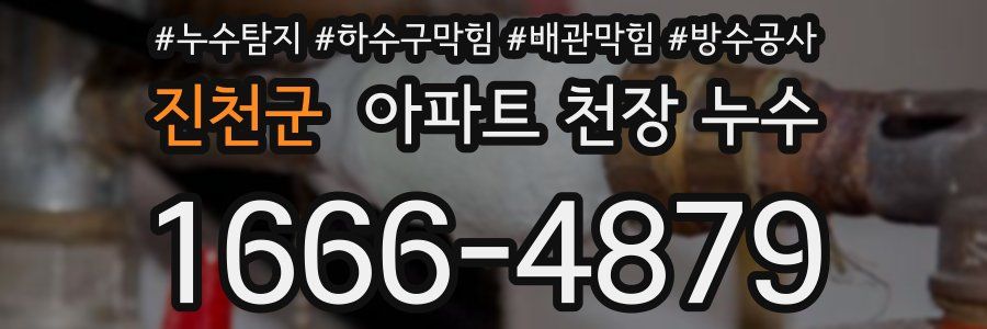 진천군 아파트 천장 누수