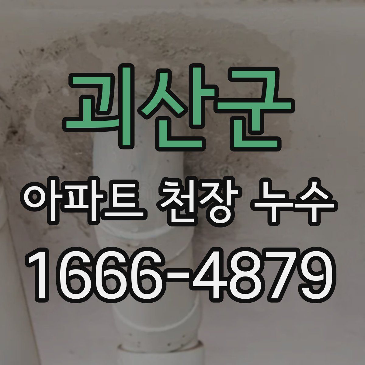 괴산군 아파트 천장 누수