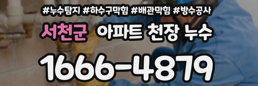 서천군 아파트 천장 누수