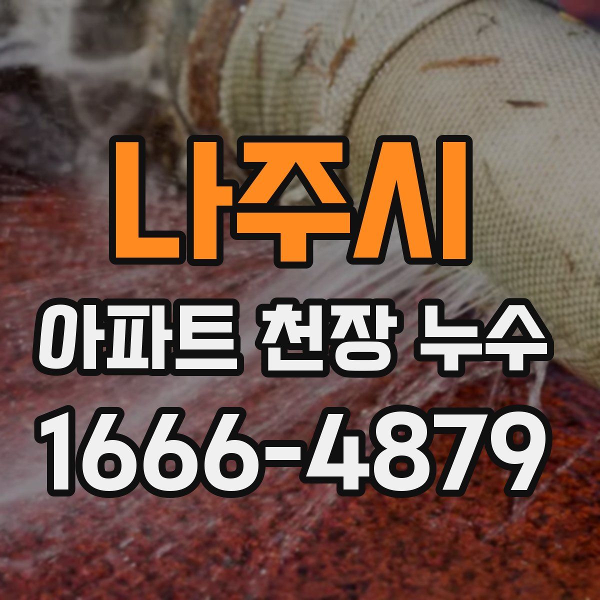 나주시 아파트 천장 누수