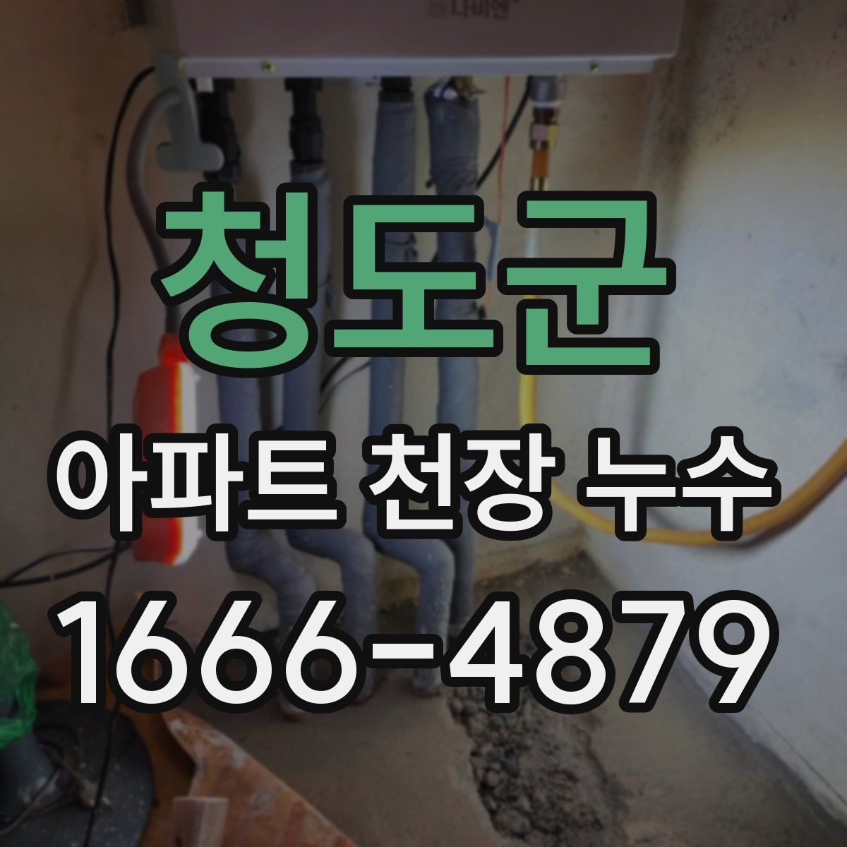 청도군 아파트 천장 누수
