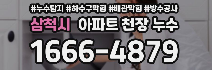 삼척시 아파트 천장 누수