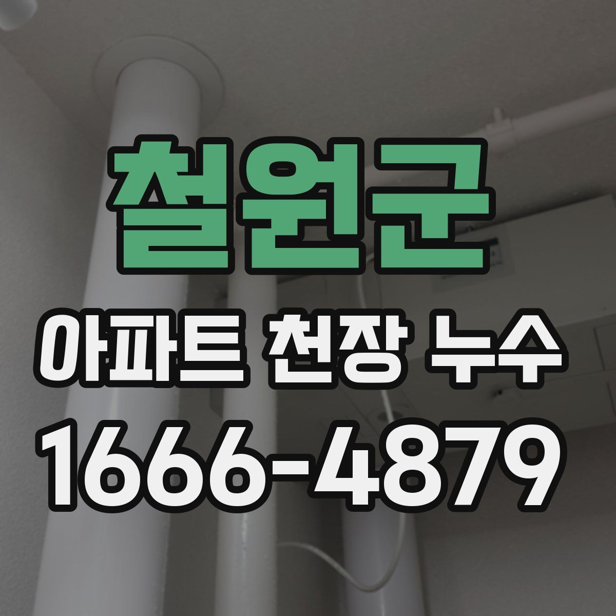 철원군 아파트 천장 누수