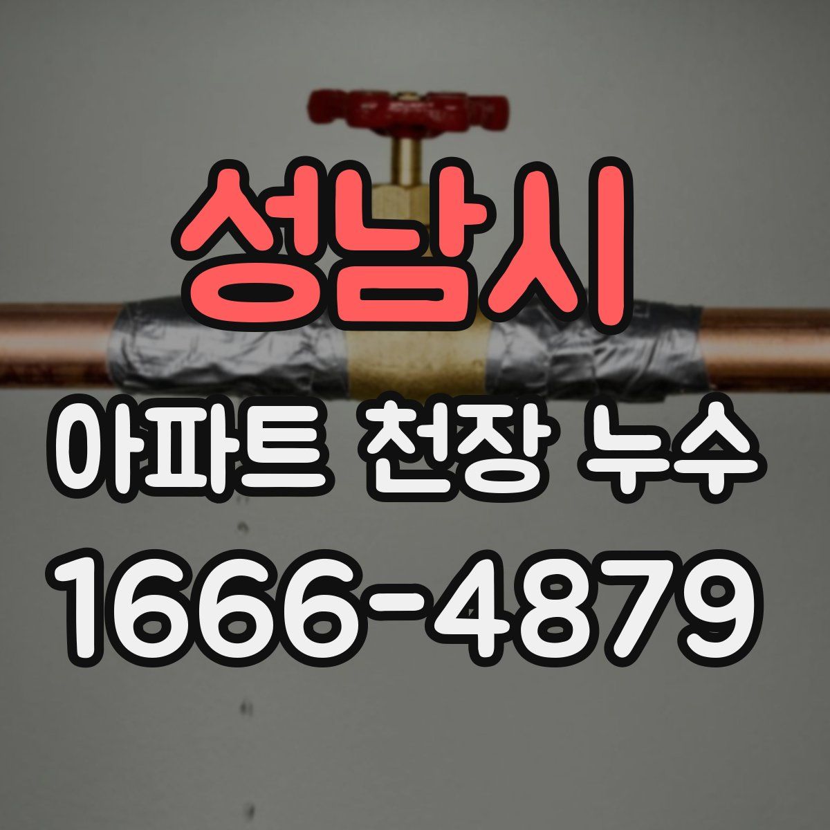 성남시 아파트 천장 누수