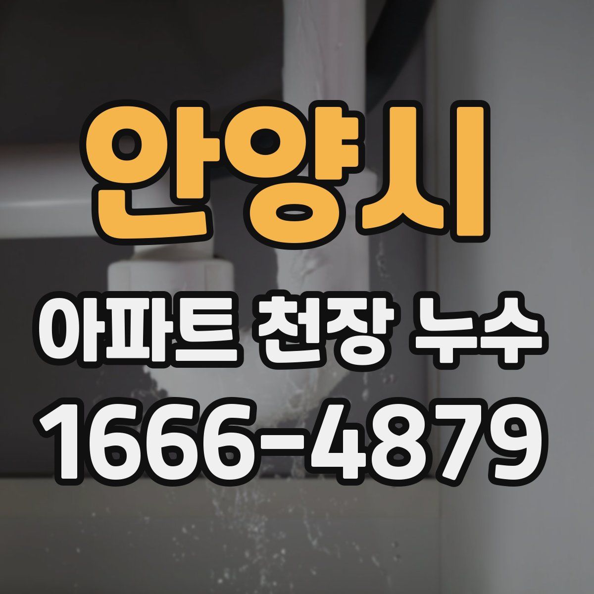 안양시 아파트 천장 누수