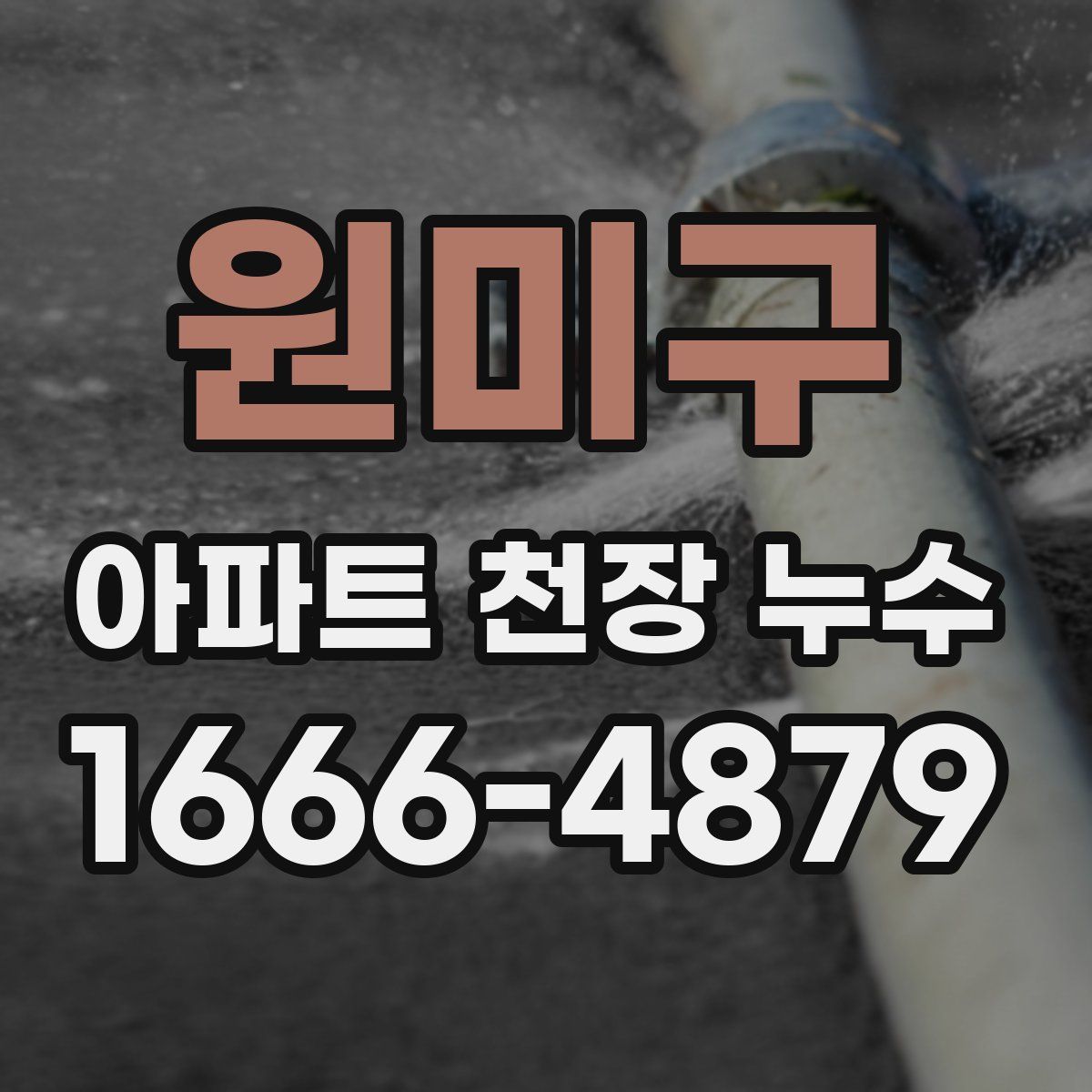 원미구 아파트 천장 누수