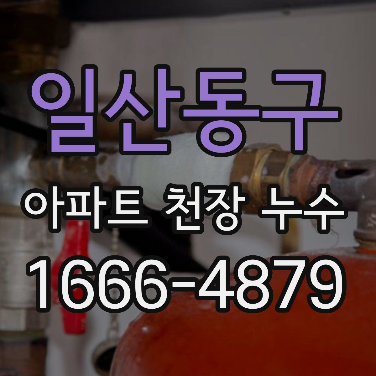 일산동구 아파트 천장 누수
