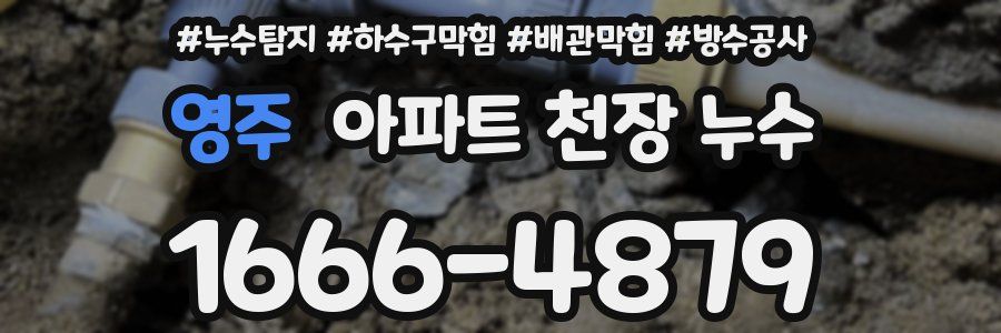영주 아파트 천장 누수