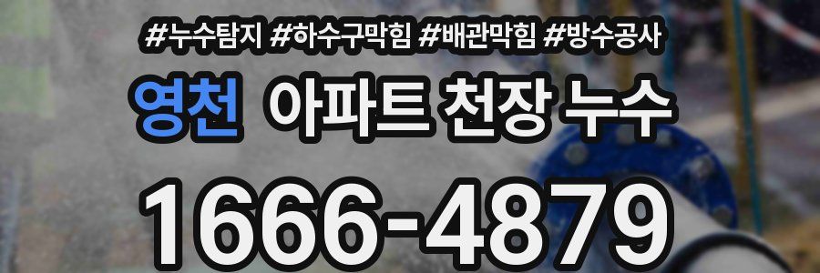 영천 아파트 천장 누수