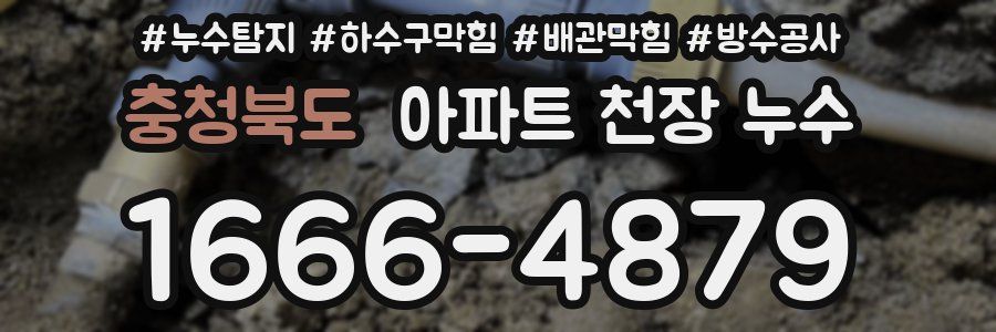 충청북도 아파트 천장 누수