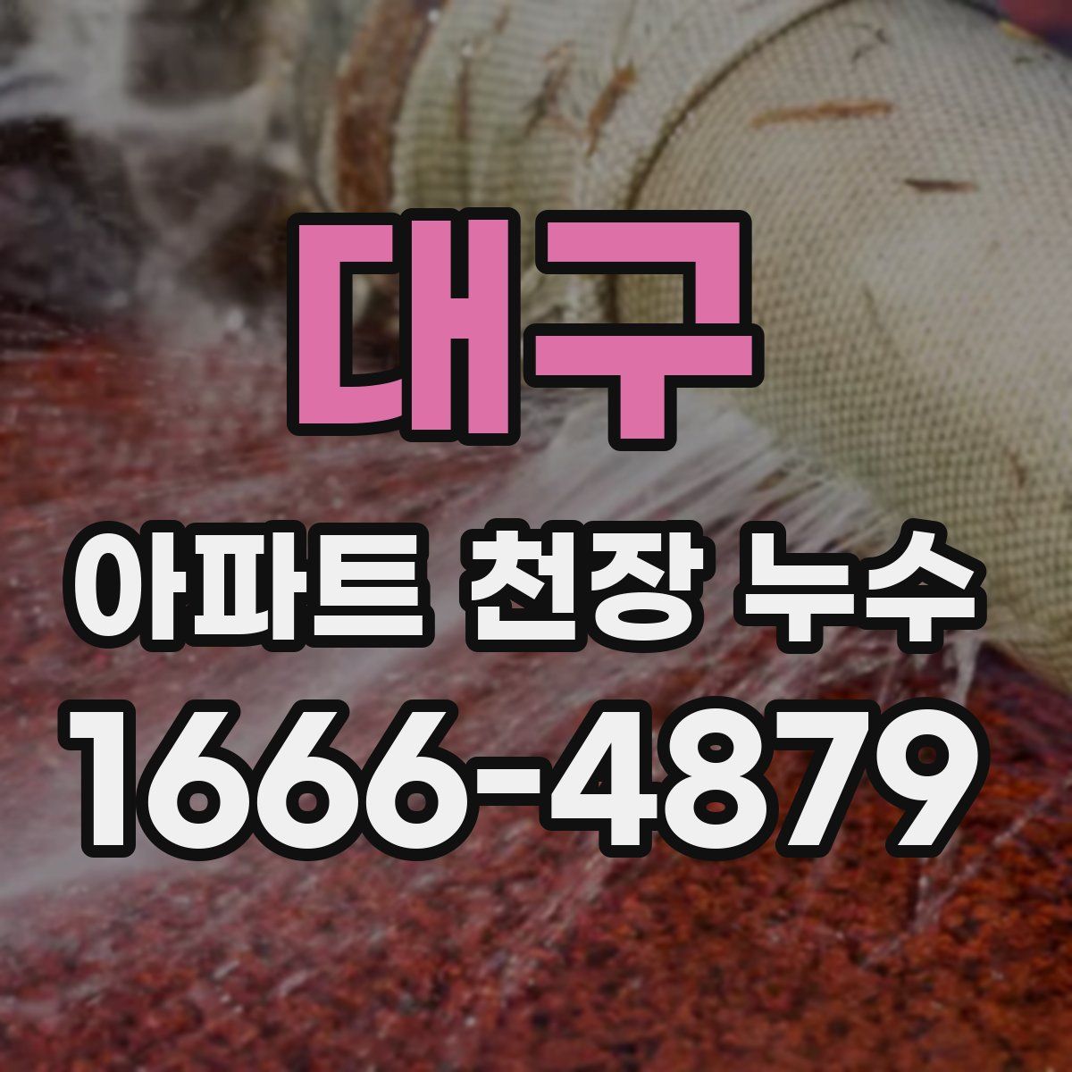 대구 아파트 천장 누수