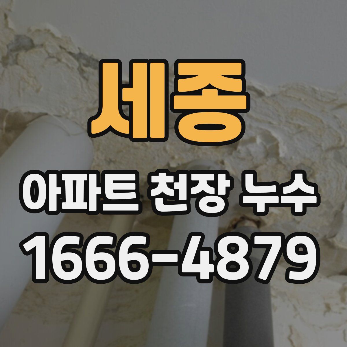 세종 아파트 천장 누수