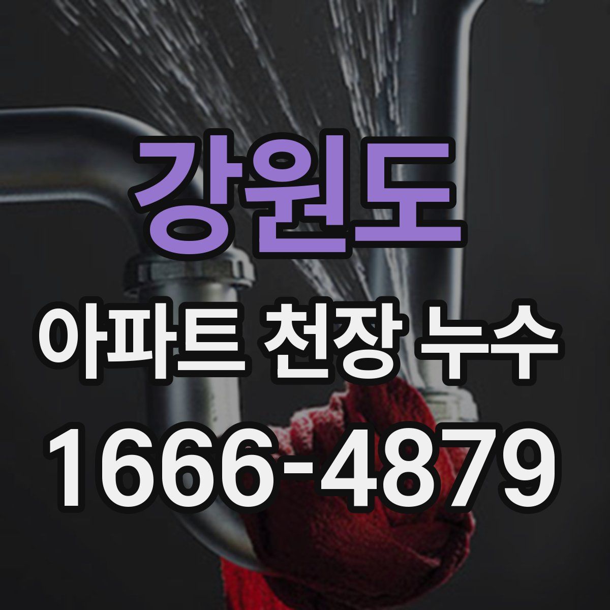 강원도 아파트 천장 누수