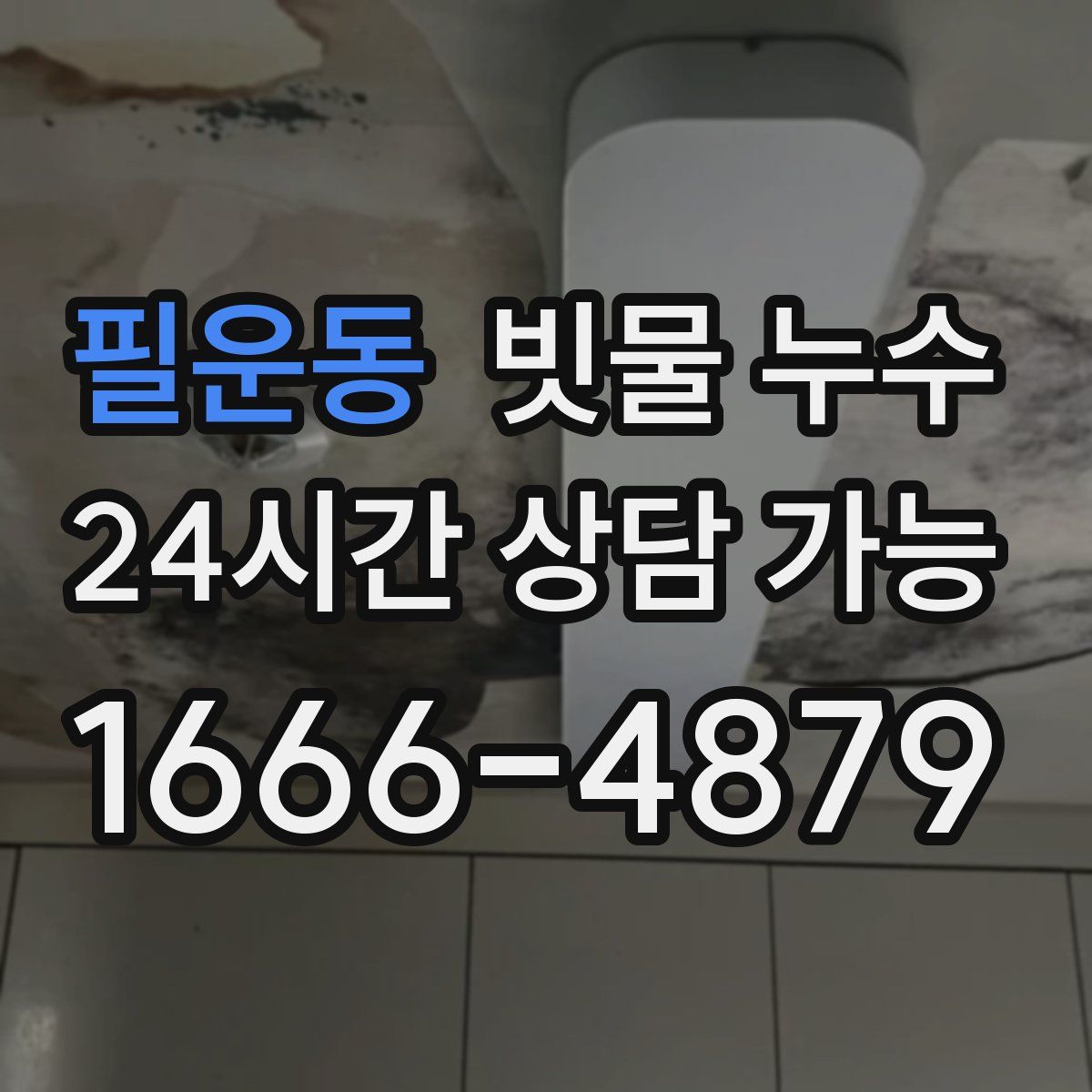 필운동 빗물 누수