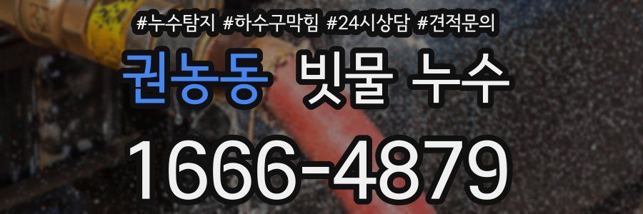 권농동 빗물 누수