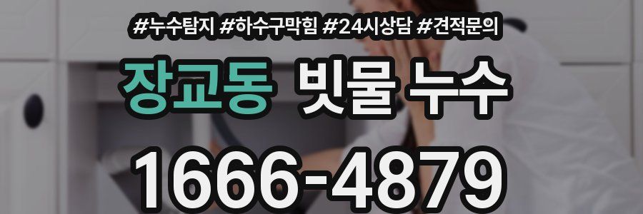 장교동 빗물 누수