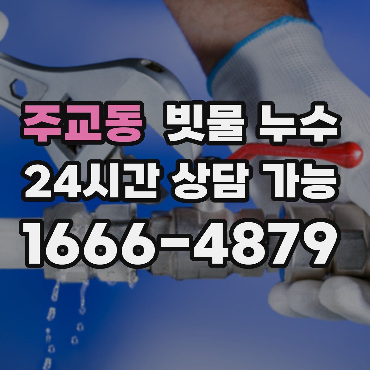 주교동 빗물 누수