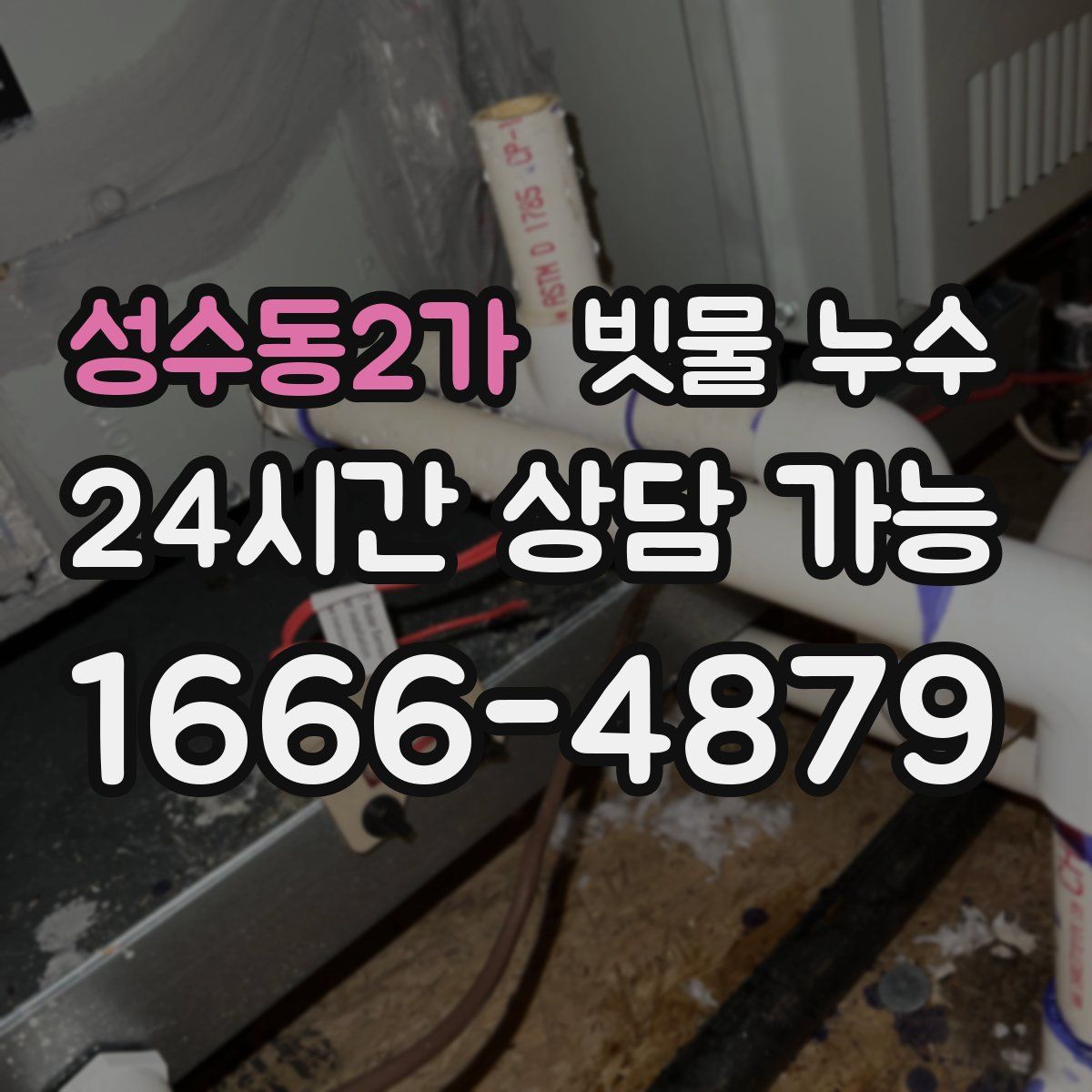 성수동2가 빗물 누수
