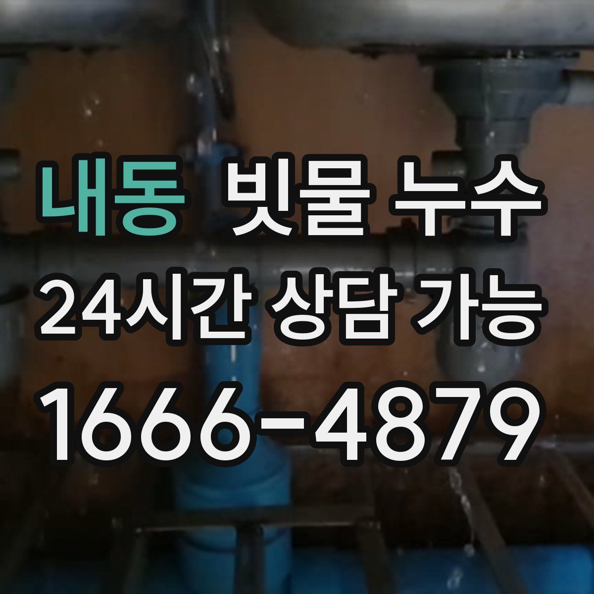 내동 빗물 누수