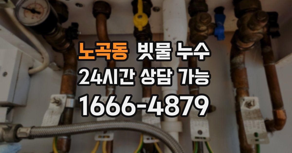 노곡동 빗물 누수