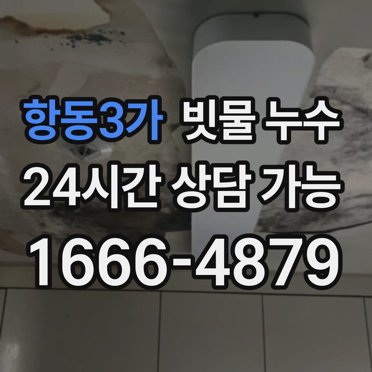 항동3가 빗물 누수