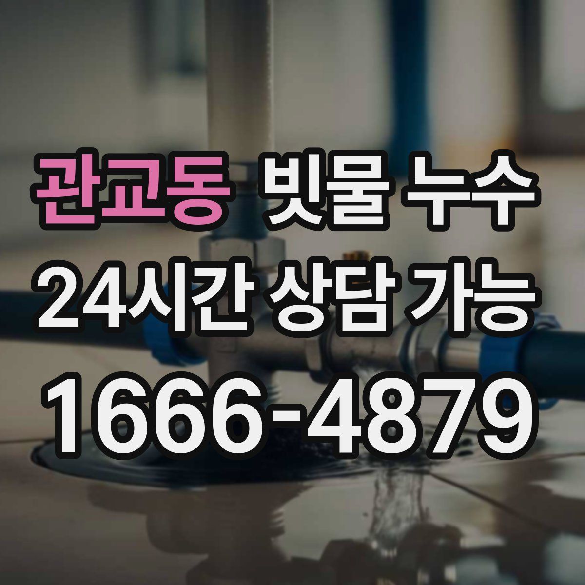 관교동 빗물 누수