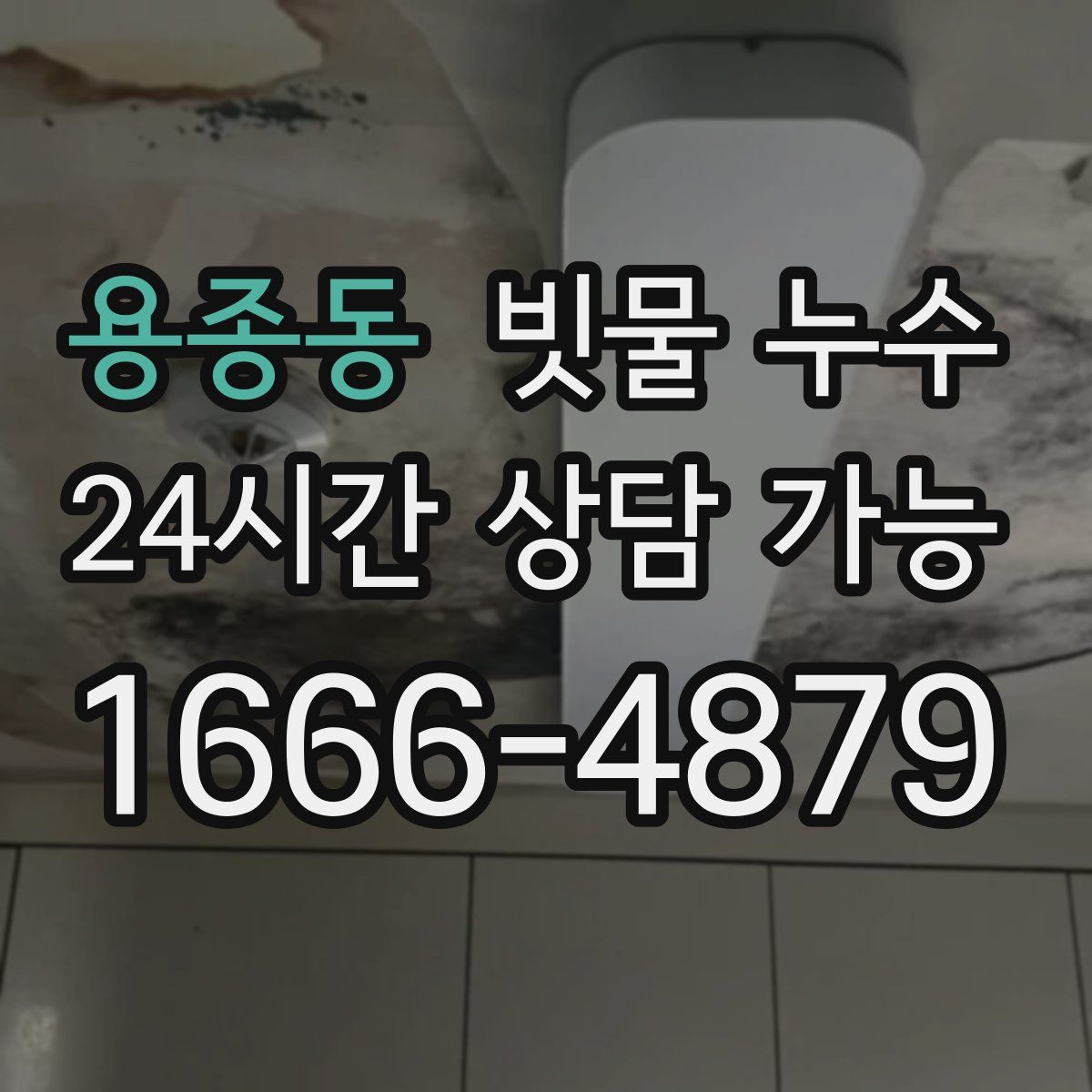 용종동 빗물 누수