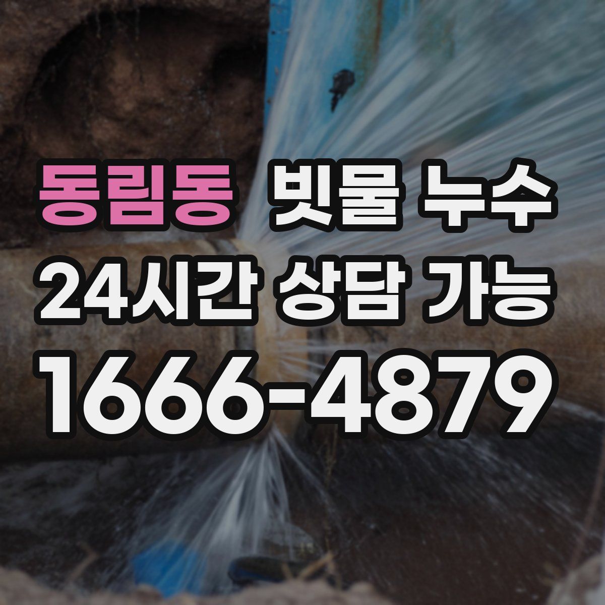 동림동 빗물 누수