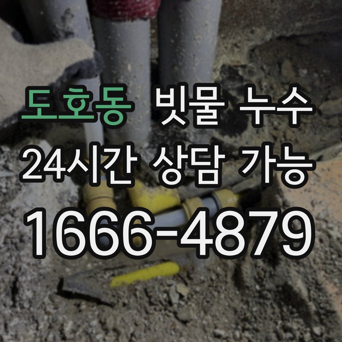 도호동 빗물 누수