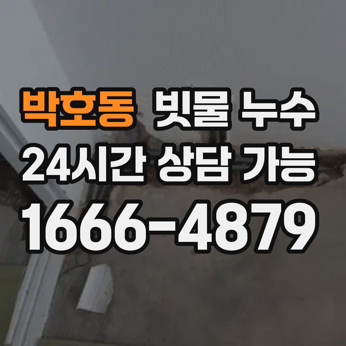 박호동 빗물 누수
