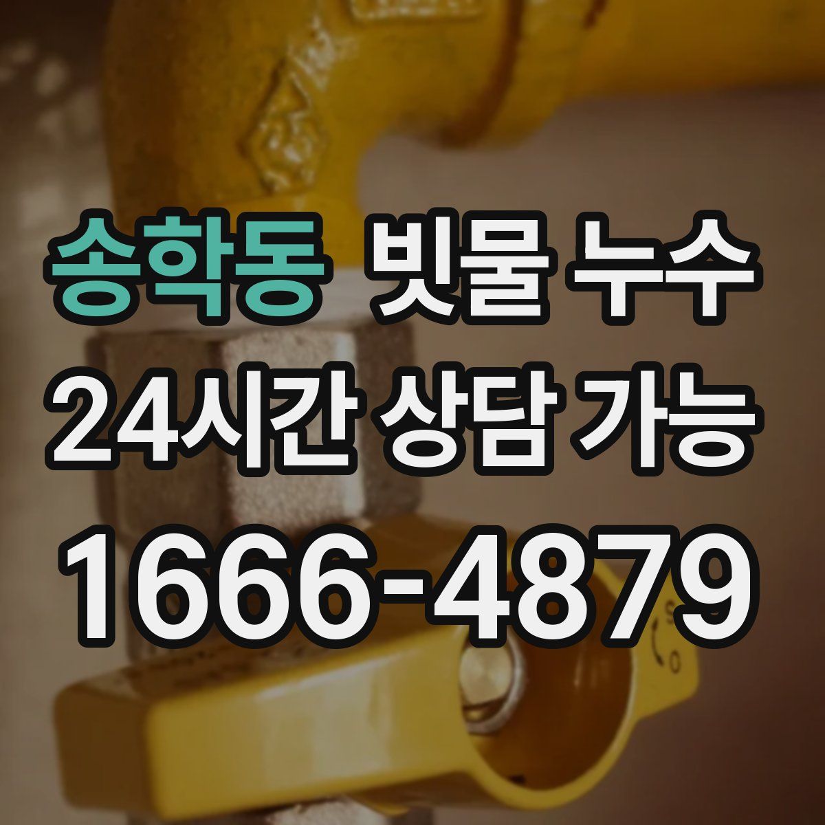 송학동 빗물 누수