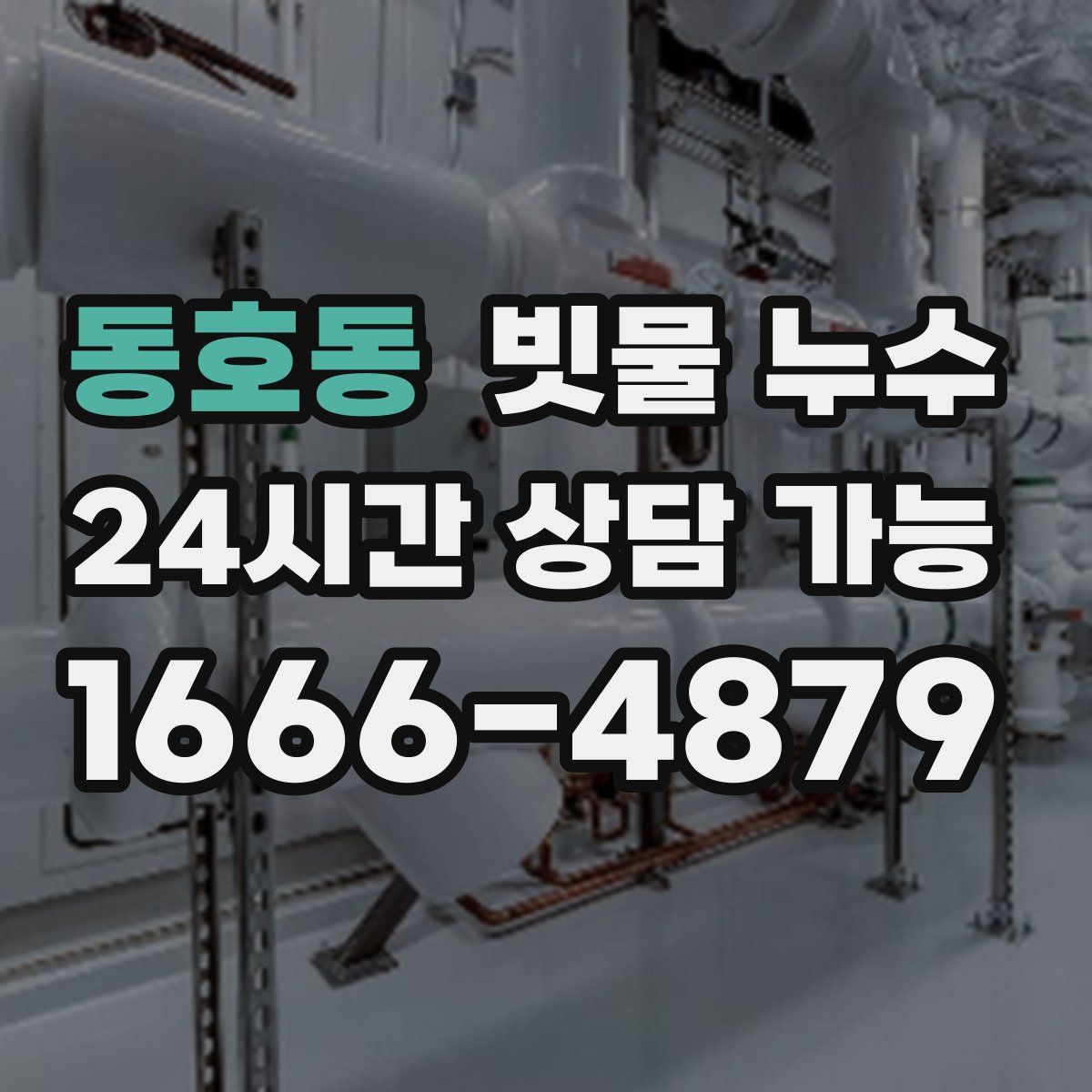 동호동 빗물 누수