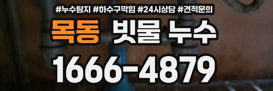 목동 빗물 누수