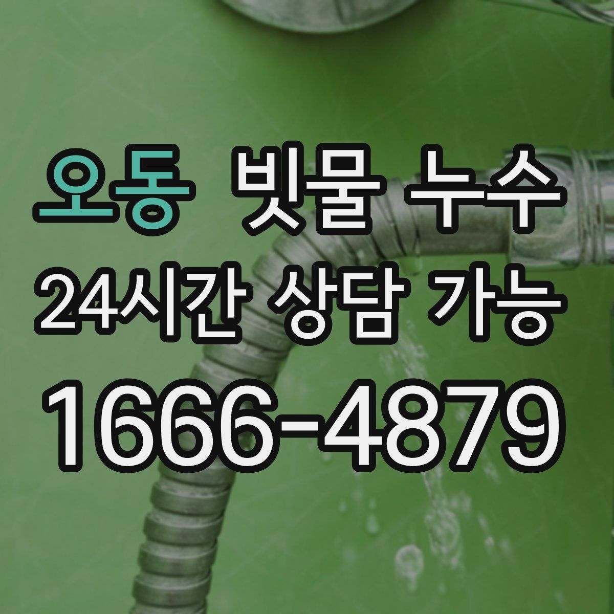 오동 빗물 누수