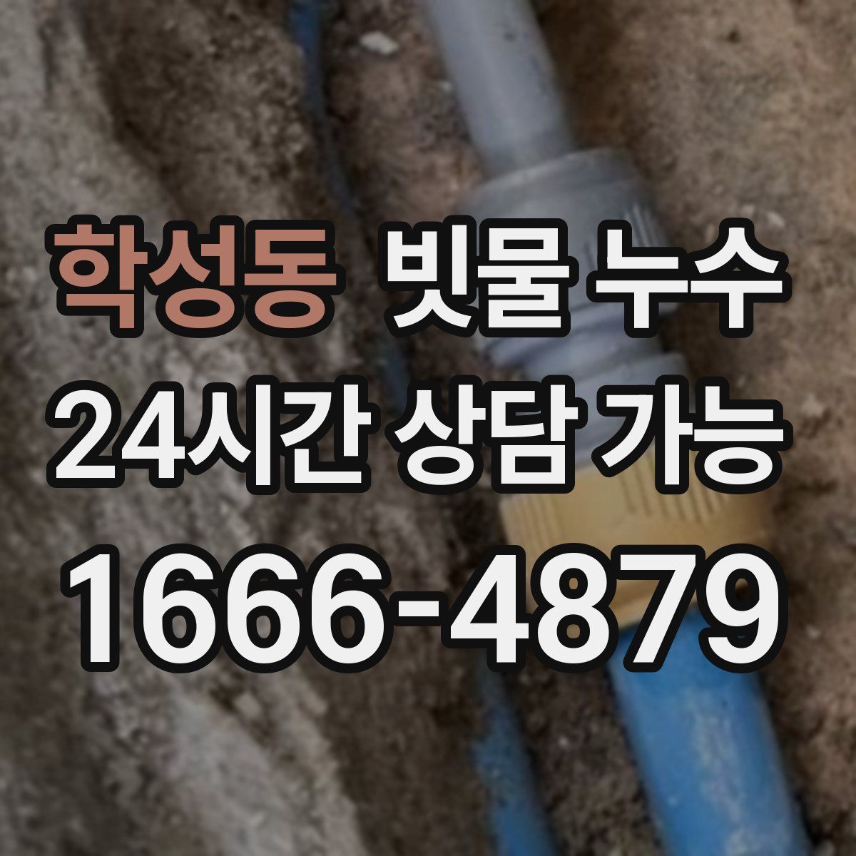 학성동 빗물 누수