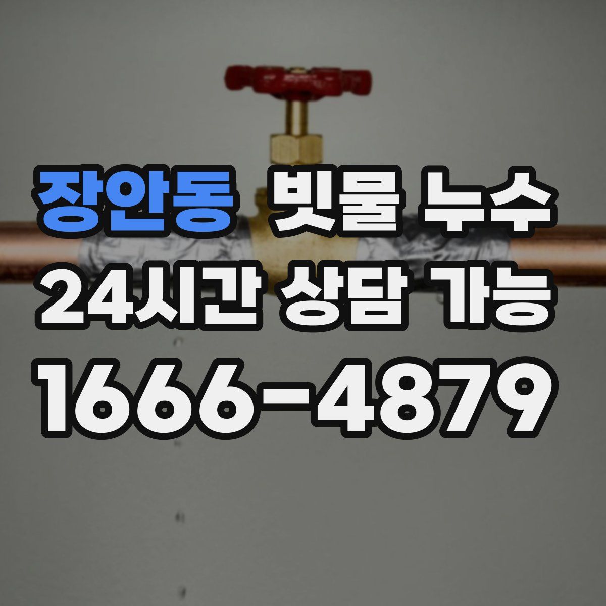 장안동 빗물 누수