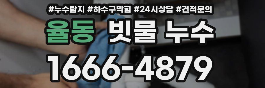 율동 빗물 누수