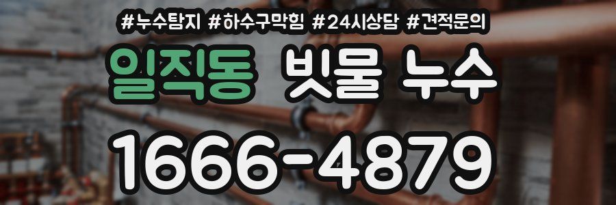 일직동 빗물 누수