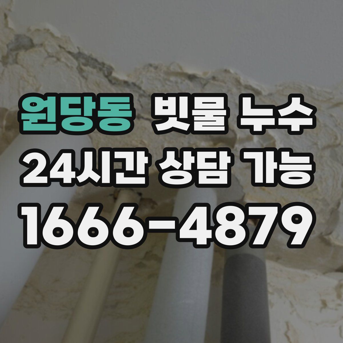 원당동 빗물 누수