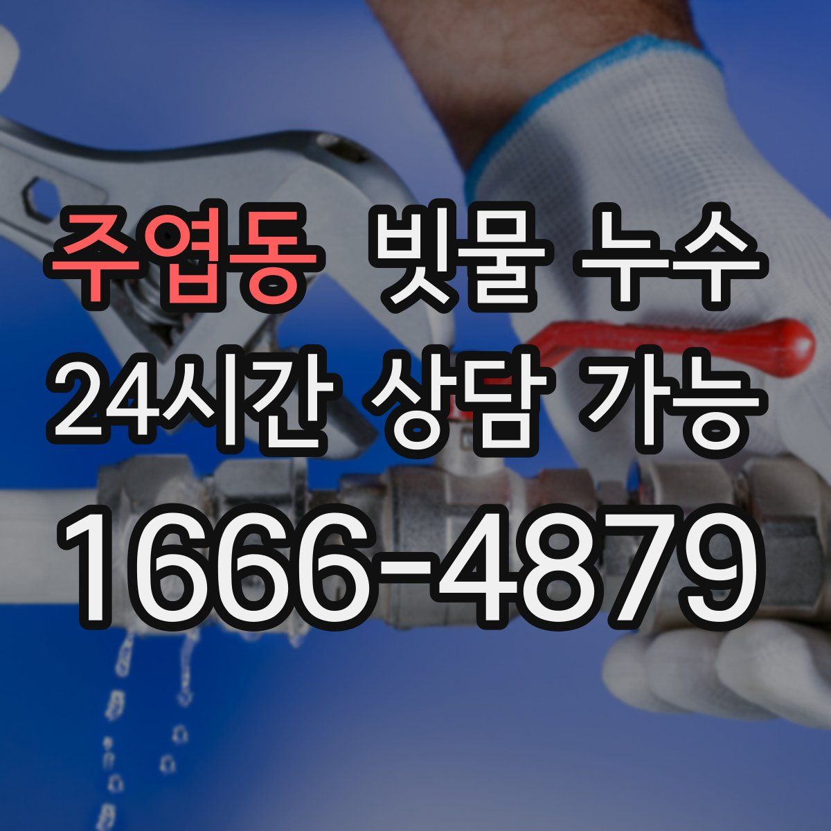 주엽동 빗물 누수