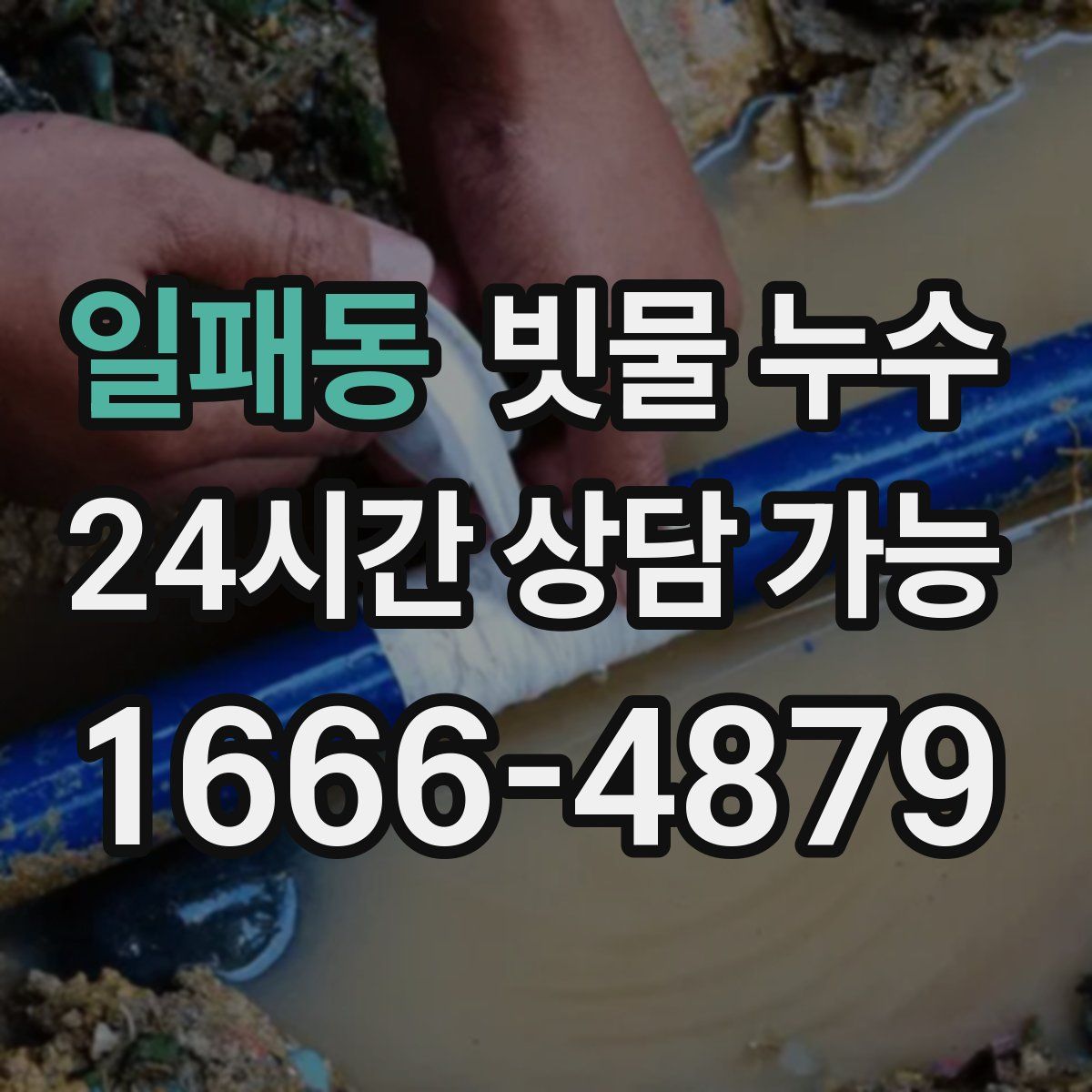 일패동 빗물 누수