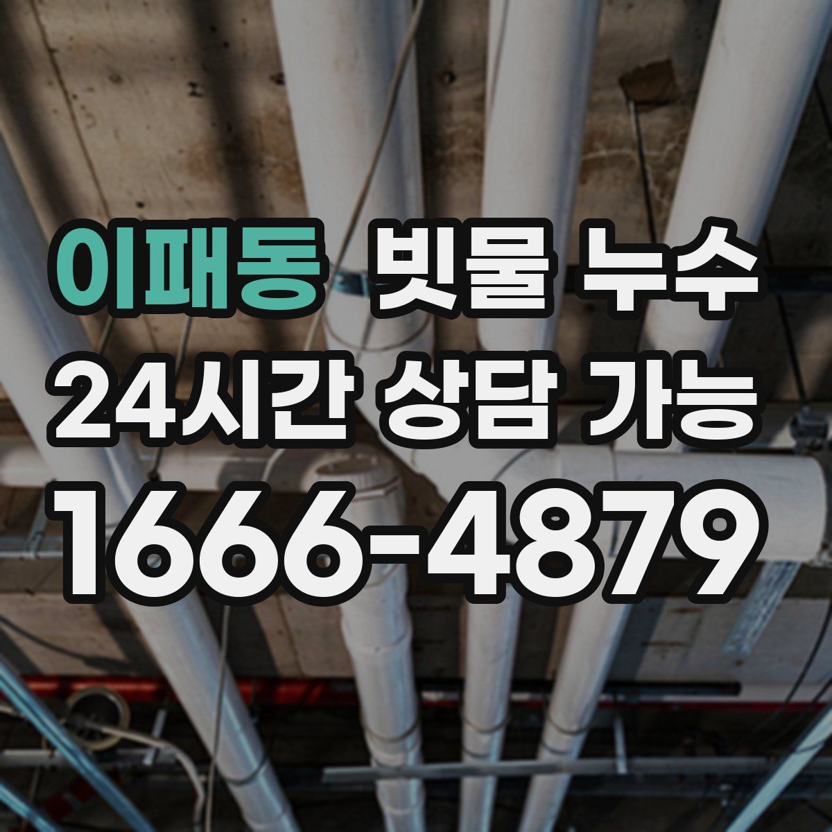 이패동 빗물 누수